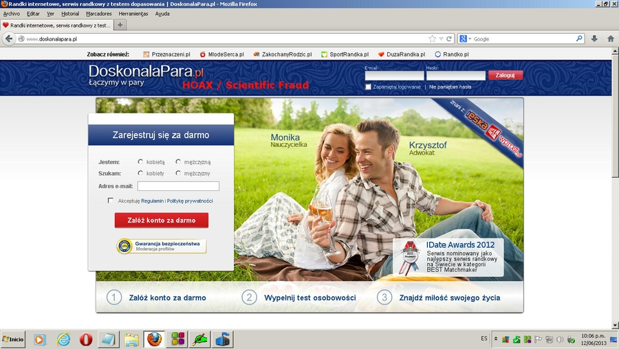 dating website articles